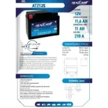 Batería moto Axcell GEL ATZ12S