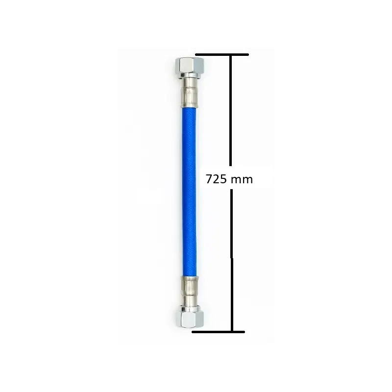 Tubo de moto acero 725mm FrenTubo A06-0725-X1BLU