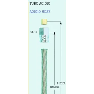 Tubo freno de moto FrenTubo A01010-BL