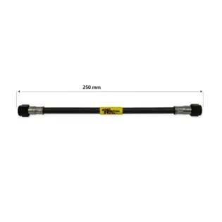 Tubo latiguillo carbono 250 mm negro Fren Tubo A09C0250 – Línea de freno moto Carbotech