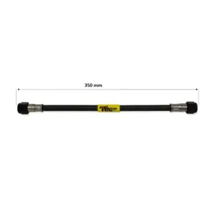 Tubo latiguillo carbono 350 mm negro Fren Tubo A09C0350 – Línea de freno moto Carbotech