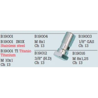 Tornillo zincado FrenTubo B19001