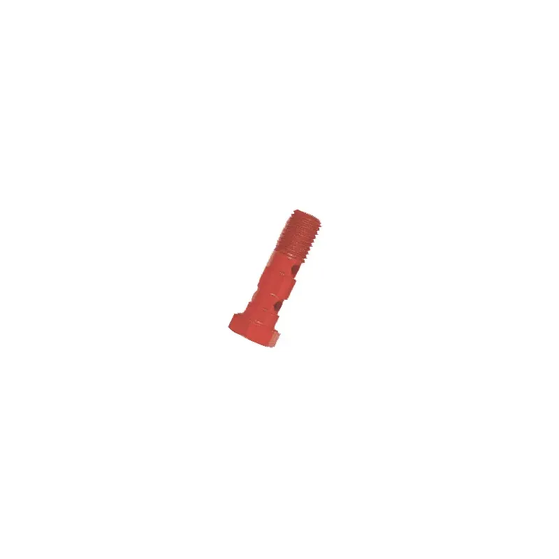 Tornillo doble 10X1.25 aluminio de color rojo B19006AL-RO