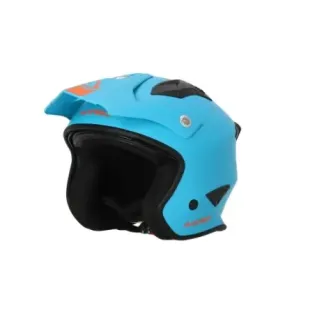 Casco Acerbis Jet Aria 22-06 color azul 0025055.041