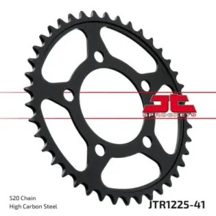 Corona moto JT Sprockets de acero Honda 41 dientes JTR1225.41