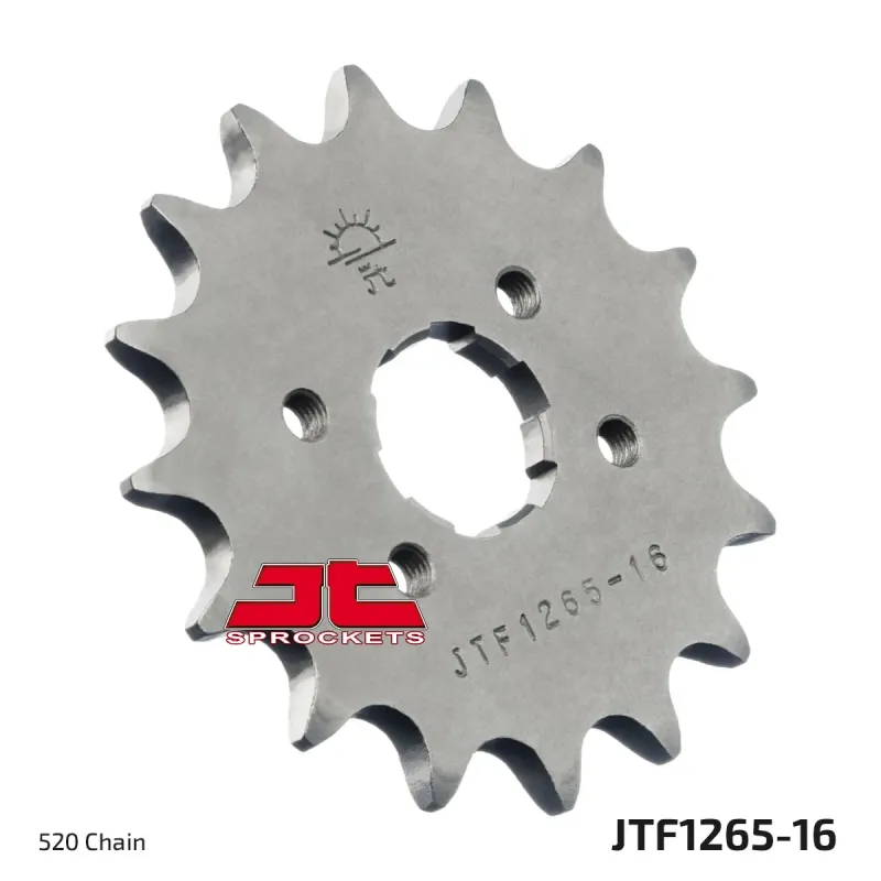 Piñón de moto JT Sprockets 16 dientes P.520 JTF1265.16
