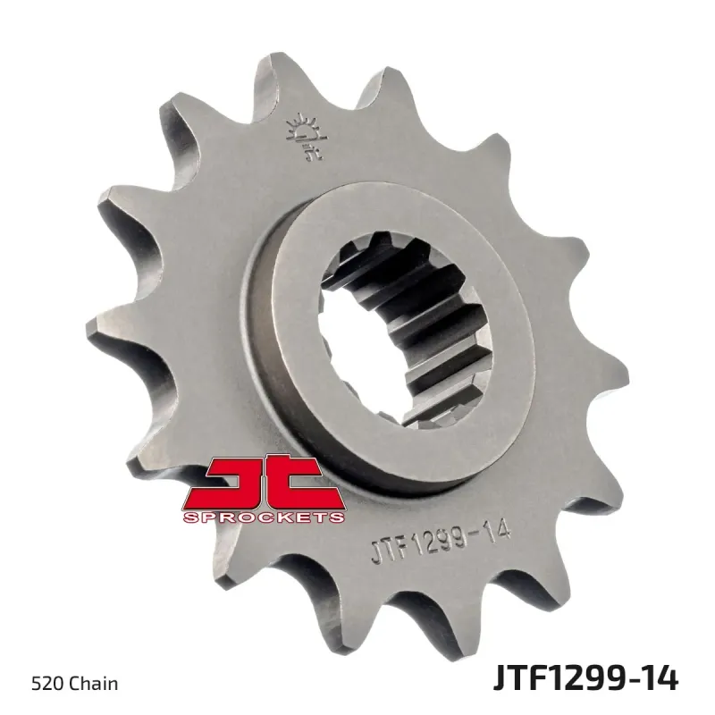 Piñón de moto JT Sprockets 14 dientes P.520 JTF1299.14