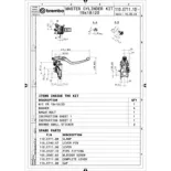 BOMBA DE FRENO RADIAL BREMBO RACING 19RCS CORSACORTA RR 110E71110