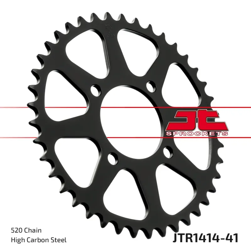 Corona moto JT Sprockets de acero de 41 dientes JTR1414.41