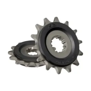 Piñón moto JT Sprockets acero con goma 14 dientes P.520 JTF1447.14RB