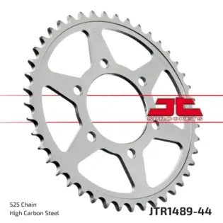 Corona moto JT Sprockets de acero de 44 dientes JTR1489.44