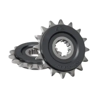Piñón moto JT Sprockets acero con goma 16 dientes P.525 JTF1586.16RB