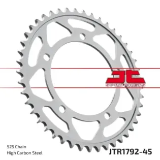 Corona moto JT Sprockets de acero de 45 dientes JTR1792.45
