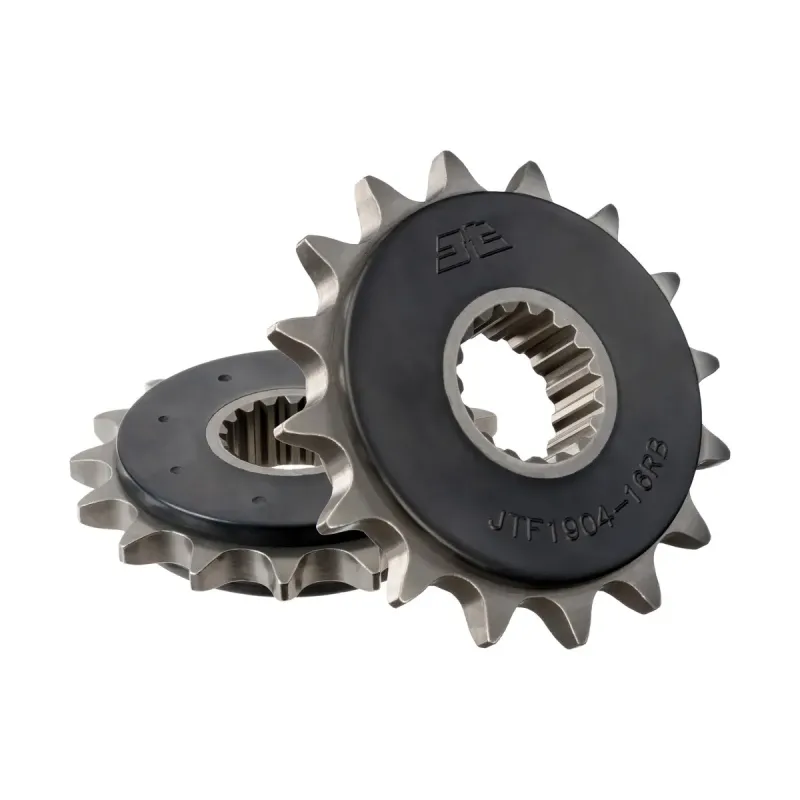 Piñón de moto JT Sprockets con goma 16 dientes P.525 JTF1904.16RB