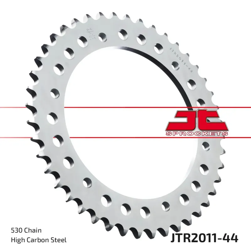 Corona moto JT Sprockets de acero de 44 dientes JTR2011.44