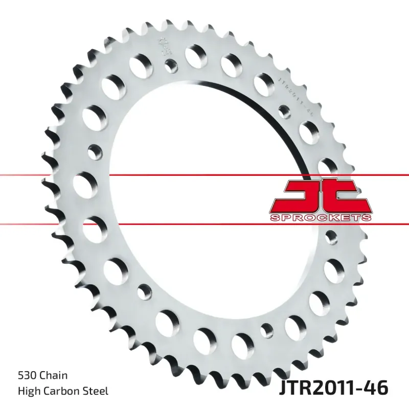 Corona moto JT Sprockets de acero de 46 dientes JTR2011.46