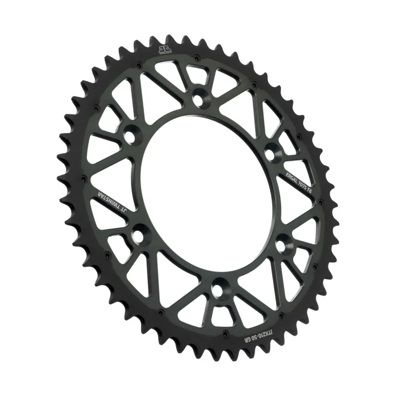 Corona dual moto TwinStar 520 JT Sprockets 50 dientes JTX210.50GR
