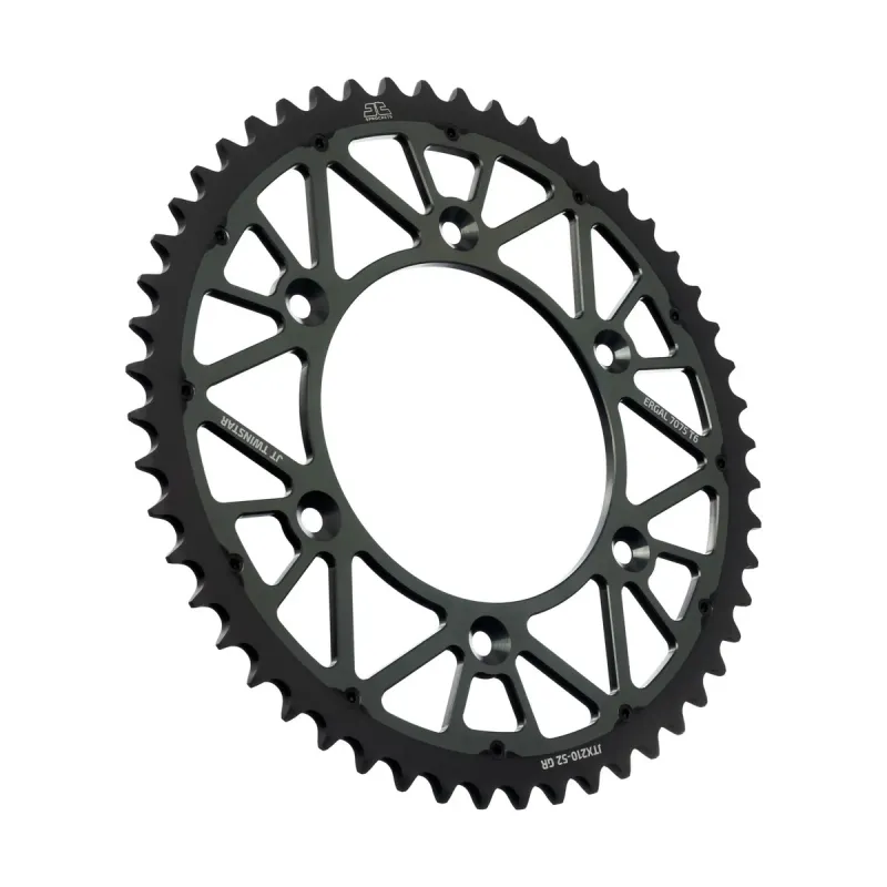 Corona dual moto TwinStar 520 JT Sprockets 52 dientes JTX210.52GR