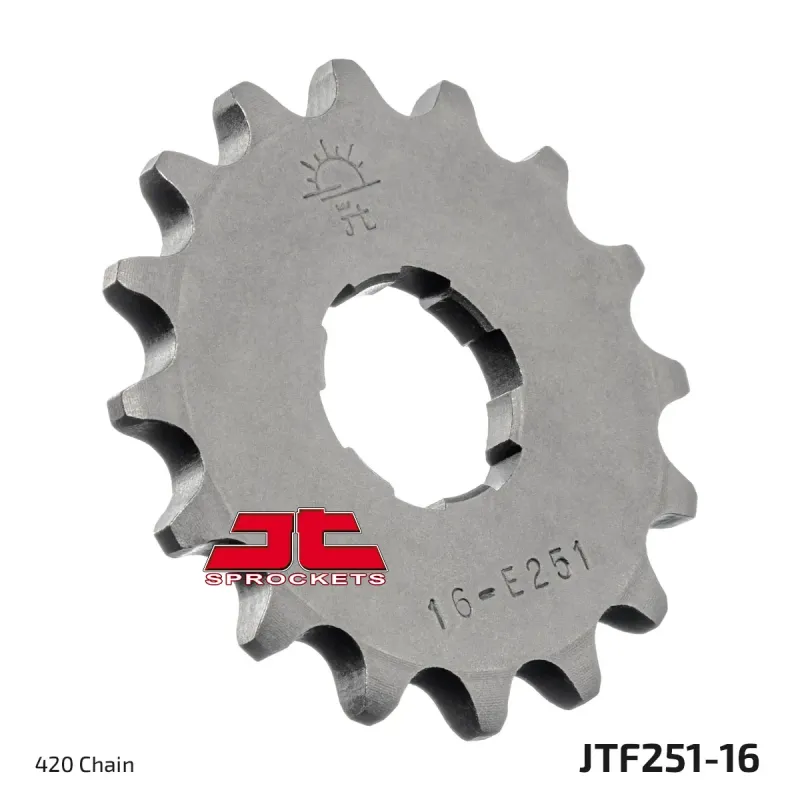 Piñón moto JT Sprockets acero 16 dientes JTF251.16