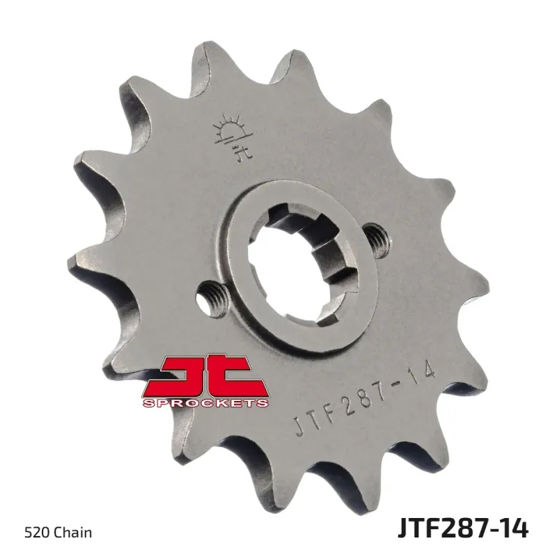 Piñón moto JT Sprockets acero 14 dientes JTF287.14