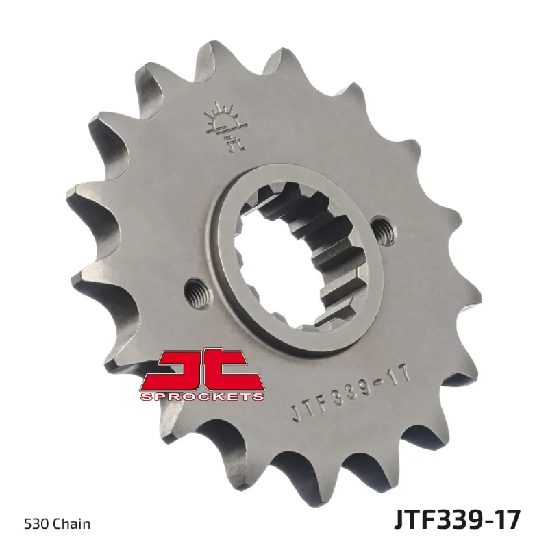 Piñón moto JT Sprockets acero 17 dientes JTF339.17