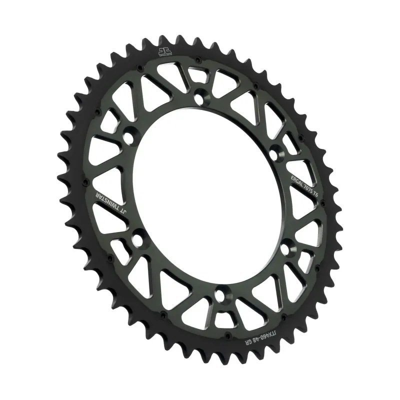 Corona dual moto TwinStar 520 JT Sprockets 48 dientes JTX460.48GR