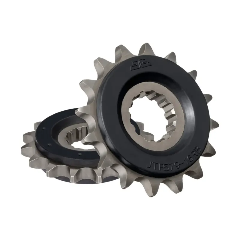 Piñón de moto JT Sprockets con goma 16 dientes P.530 JTFRB579.16RB