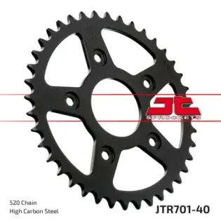 Corona moto JT Sprockets de acero de 40 dientes JTR701.40
