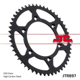 Corona moto JT Sprockets de acero de 45 dientes JTR897.45