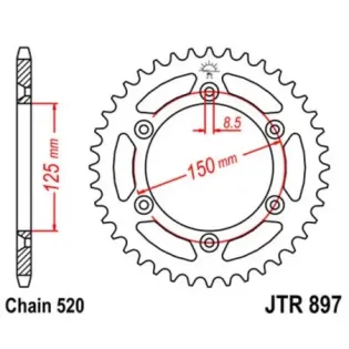 Corona moto 89752ALJTS