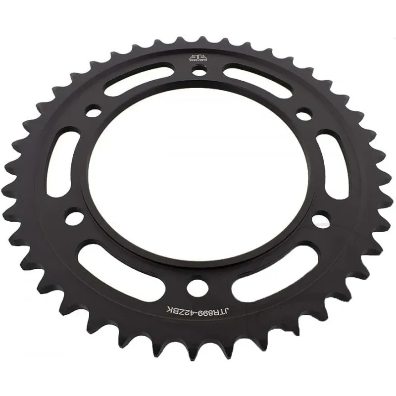 corona moto jt sprockets de acero de 42 dientes jtr899 42zbk