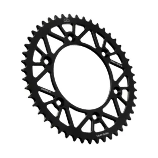 Corona moto JT Sprockets de aluminio de 48 dientes JTA210.48BLK