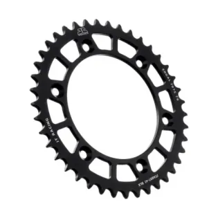 Corona moto JT Sprockets 41 dientes P.520 aluminio negro JTA897.41BLK
