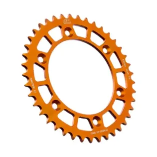 Corona moto JT Sprockets 41 dientes aluminio naranja JTA897.41ORG