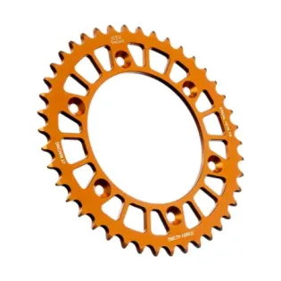 Corona moto JT Sprockets 42 dientes P.520 alum naranja JTA897.42ORG