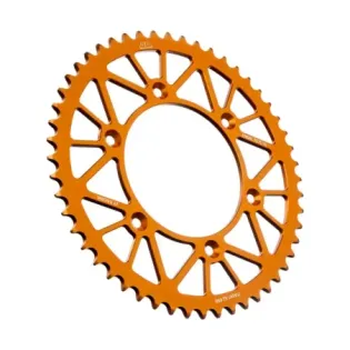 Corona moto JT Sprockets 52 dientes P.520 alum naranja JTA897.52ORG