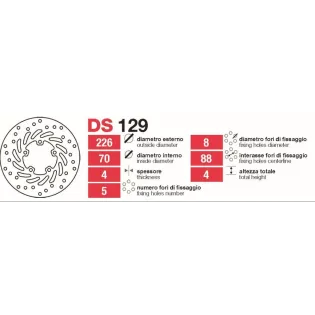 Discos De Freno Delantero Peugeot - DS129