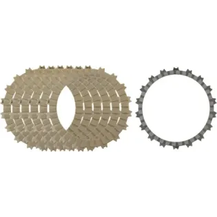 Kit de discos de embrague TRW MCC1647 juego de fricción orgánico 7 piezas