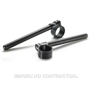 Semimanillar moto TRW MCL45EC negro aluminio 45 mm