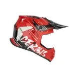 Casco Acerbis Off Road Junior Profile color rojo y negro - 0025401.349