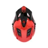 Casco Acerbis Off Road Junior Profile color rojo y negro - 0025401.349