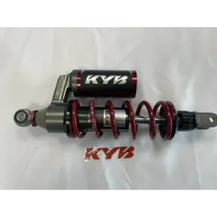 Amortiguadores traseros KYB Gas para Honda PCX 2012-2017 rojo. 