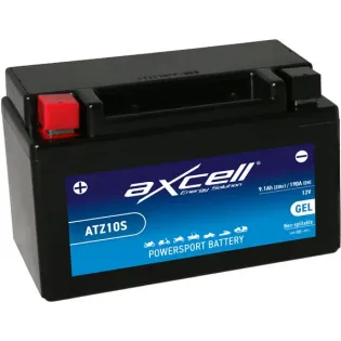 Bateria Axcell YTZ10 + Cargador/Mantenedor Inteligente
