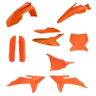 Kit completo de plásticos Acerbis 0027023.011.016 KTM SX 85 2025-2026 naranja