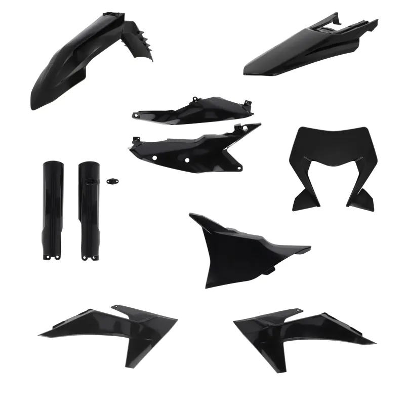 Kit completo de plásticos Acerbis 0026809.090 KTM EXC/EXC-F 125-500 negro
