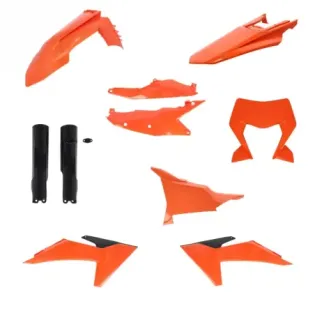 Kit completo de plásticos Acerbis 0026809.553.025 KTM EXC/EXC-F 150-500 naranja negro
