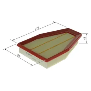 BOSCH F 026 400 755 Filtro de aire