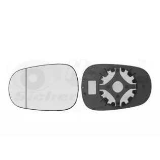 VAN WEZEL 4323831 Cristal de espejo, retrovisor exterior