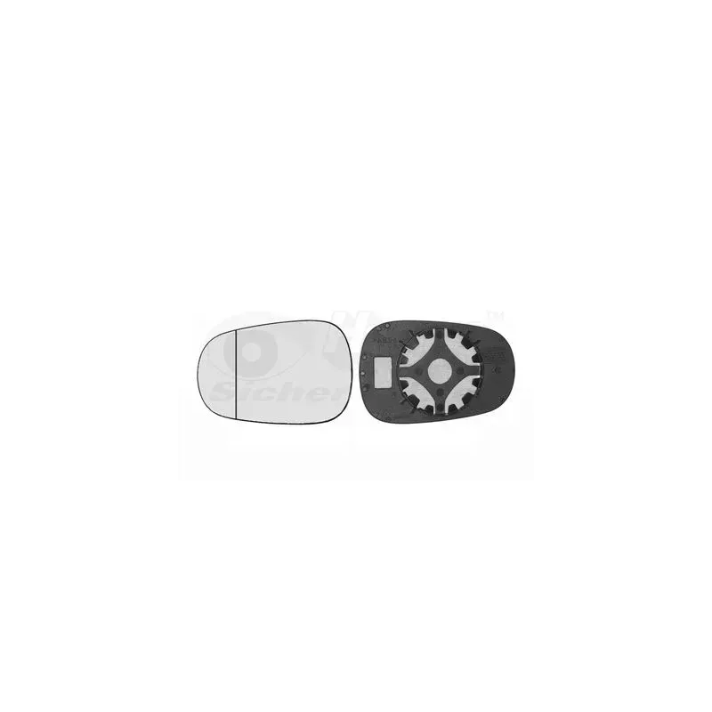 VAN WEZEL 4323831 Cristal de espejo, retrovisor exterior
