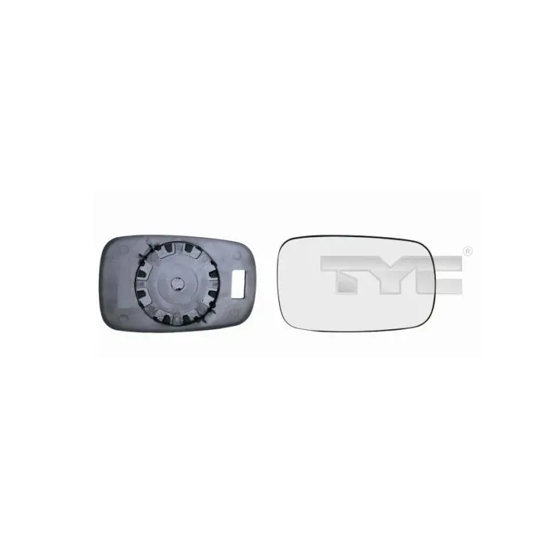 TYC 328-0102-1 Cristal de espejo, retrovisor exterior